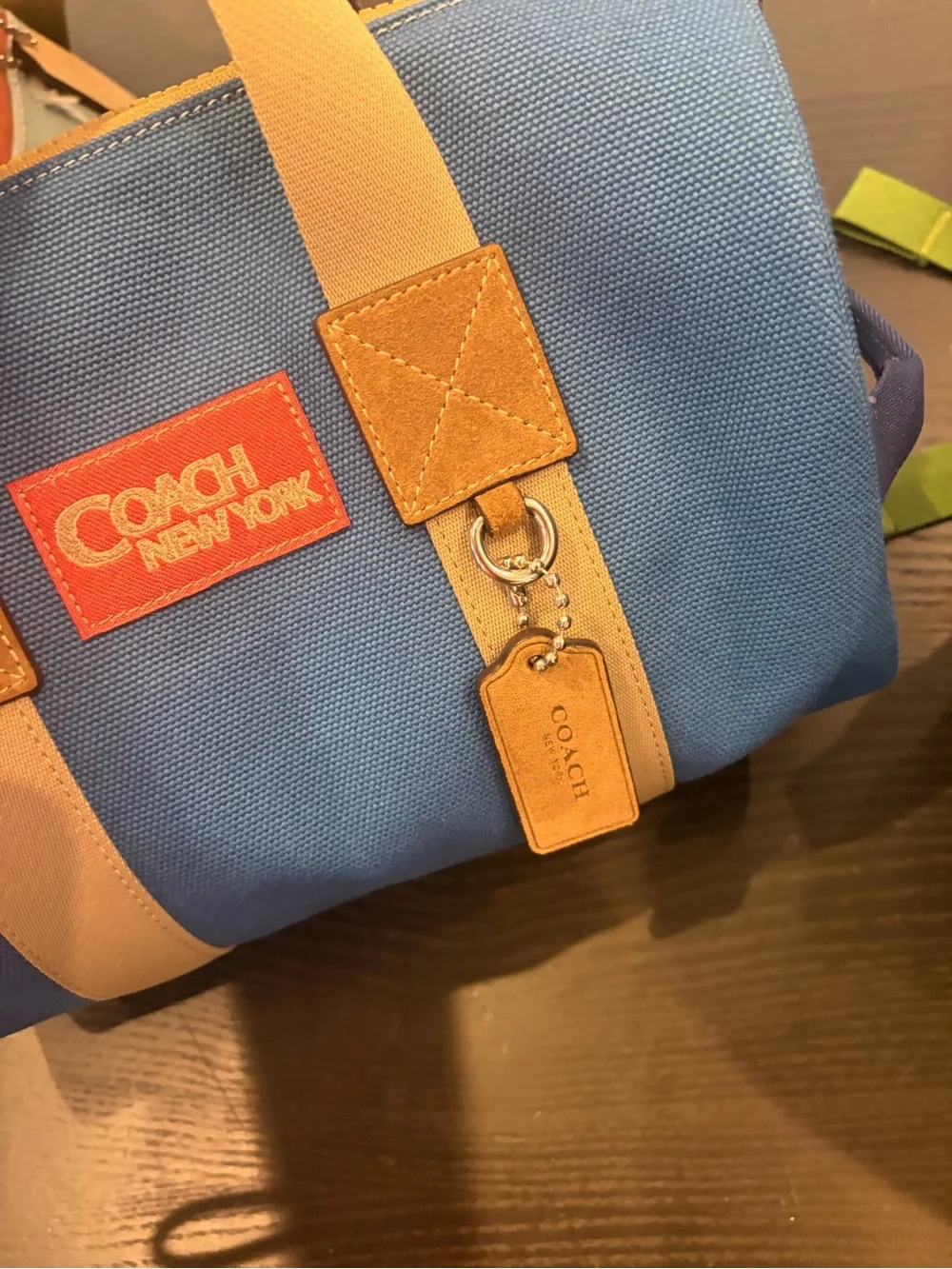 Coach compact tote